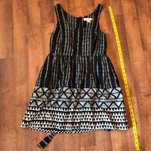 Black and Cream dress